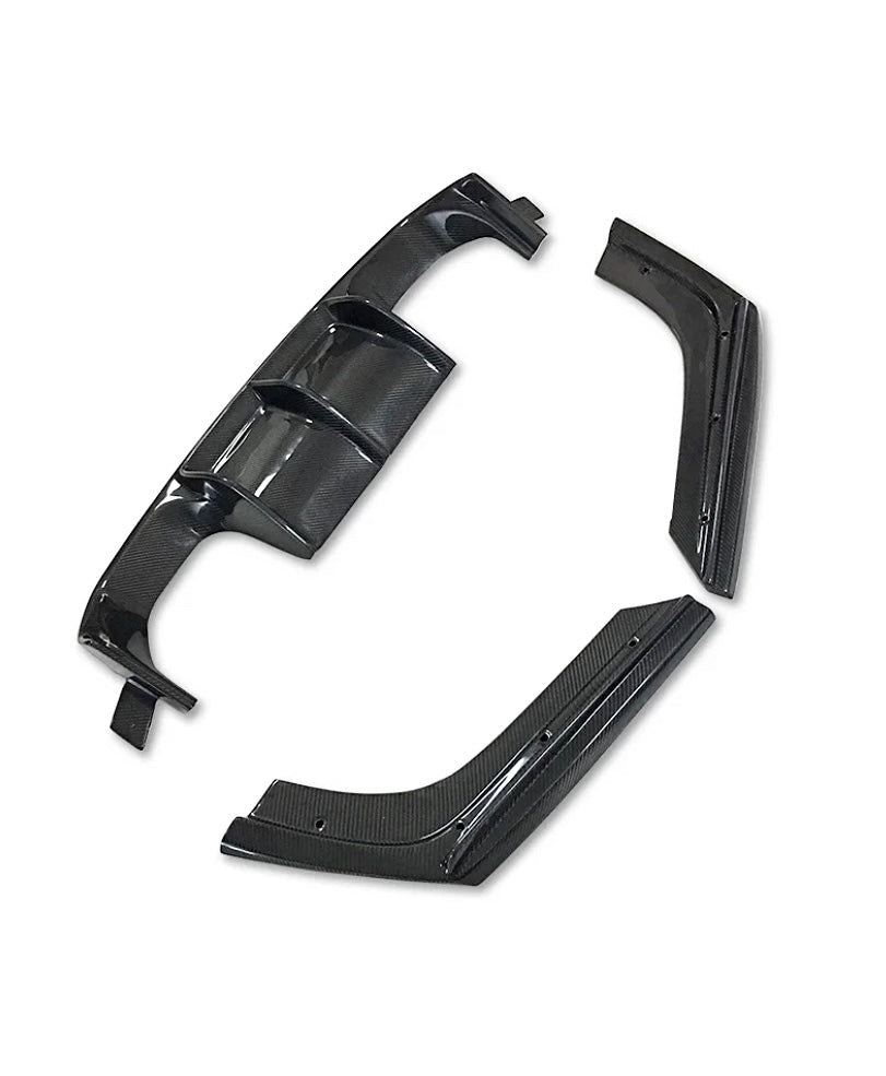 BMW M3 M4 Carbon Fiber Rear Diffuser F80 F82 F83 Vorsteiner Style