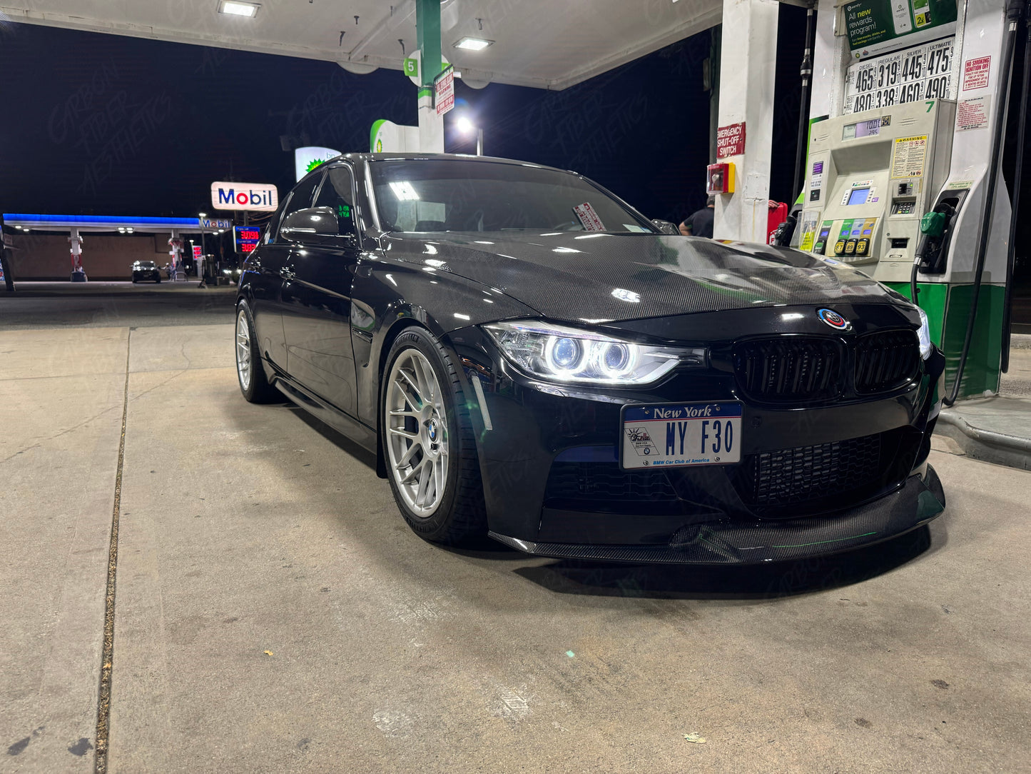 BMW F30 3 Series Carbon Fiber Fenders M3 Style