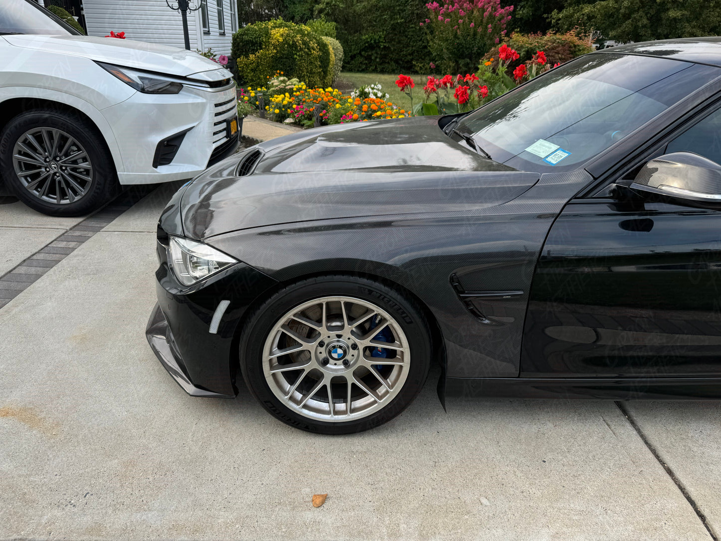 BMW F30 3 Series Carbon Fiber Fenders M3 Style