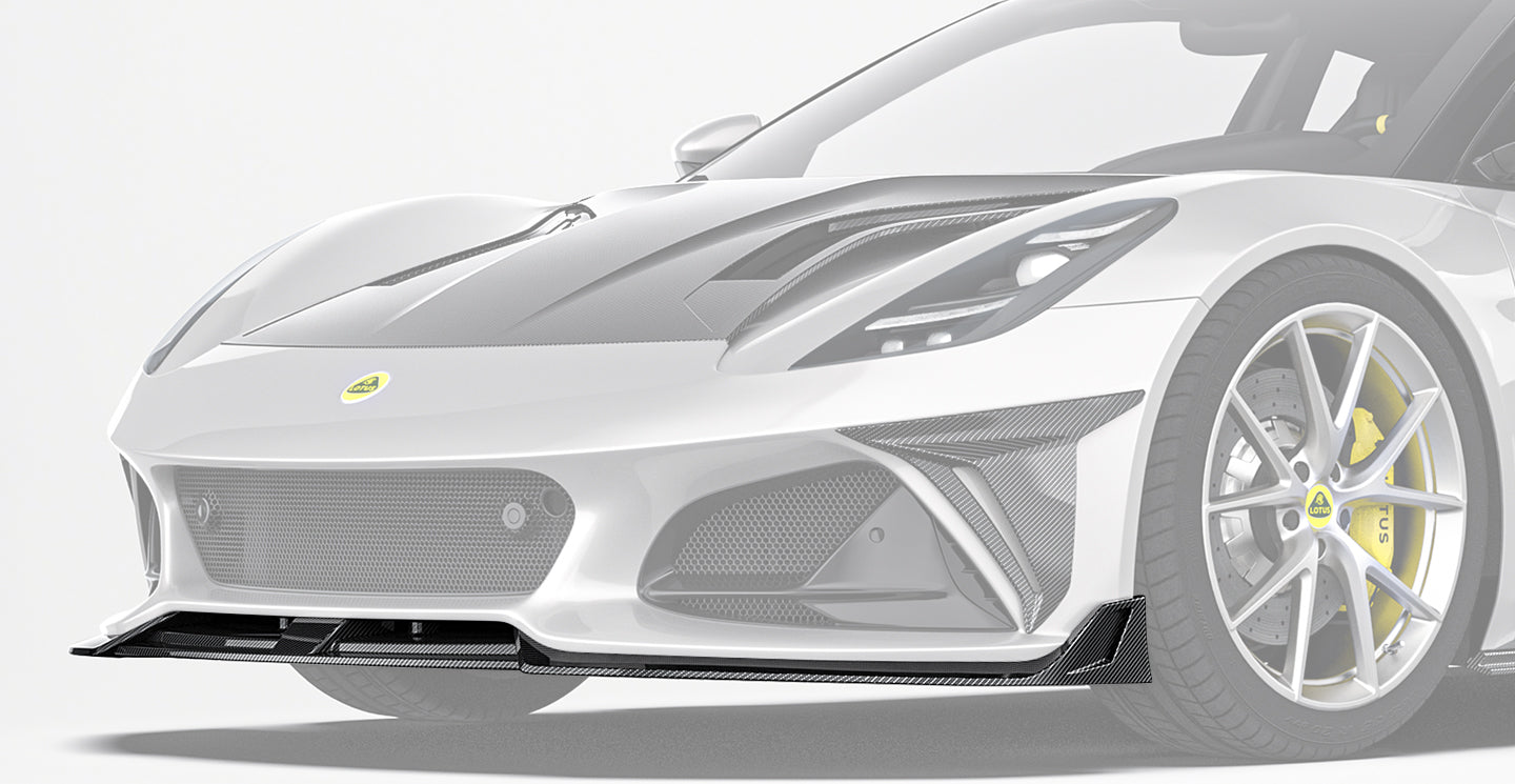 Lotus EMIRA Paktechz Design Carbon Fiber Front Lip 2022+