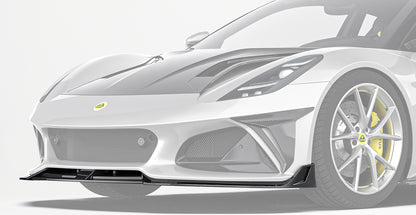 Lotus EMIRA Paktechz Design Lèvre avant en fibre de carbone 