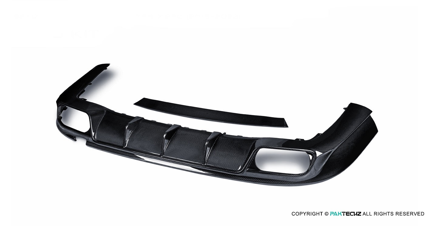 Mercedes Benz GT43/50/53 Carbon Fiber Rear Diffuser X290 Paktechz