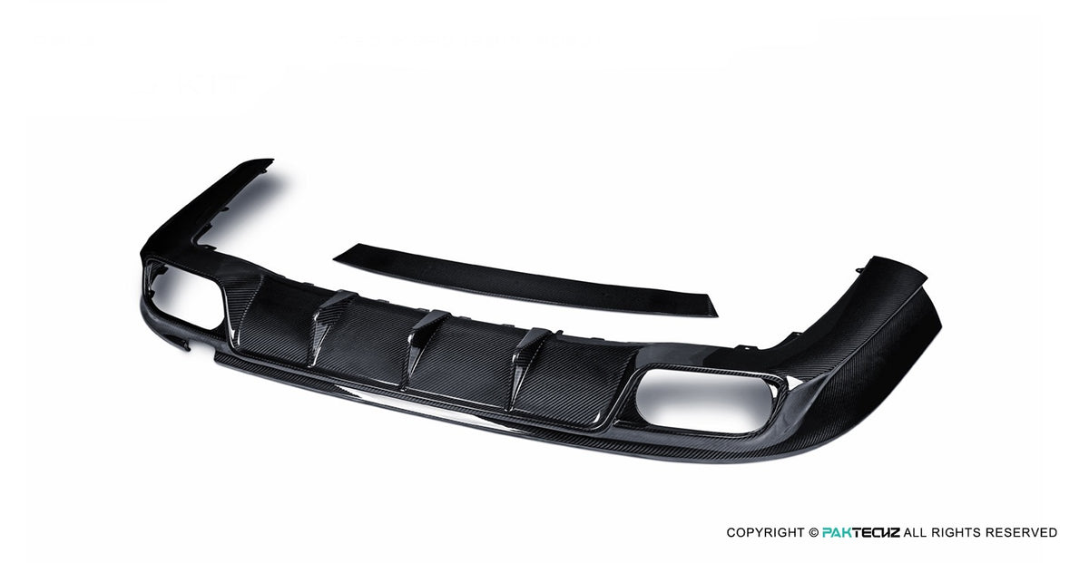 Mercedes Benz GT43/50/53 Carbon Fiber Rear Diffuser X290 Paktechz