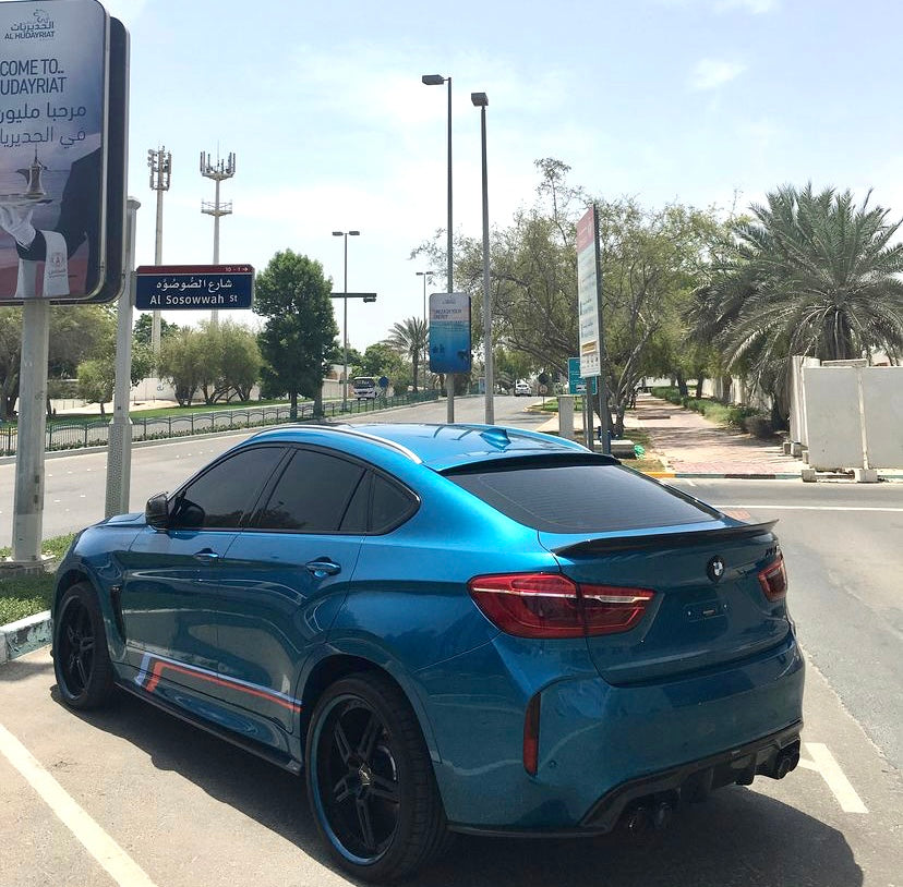 BMW X6 X6M Carbon Fiber Side Skirts F16/F86 2014-2019