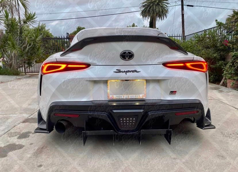 Toyota Supra A90 A91 MK5 Dry Carbon Fiber TRD Style Trunk Spoiler