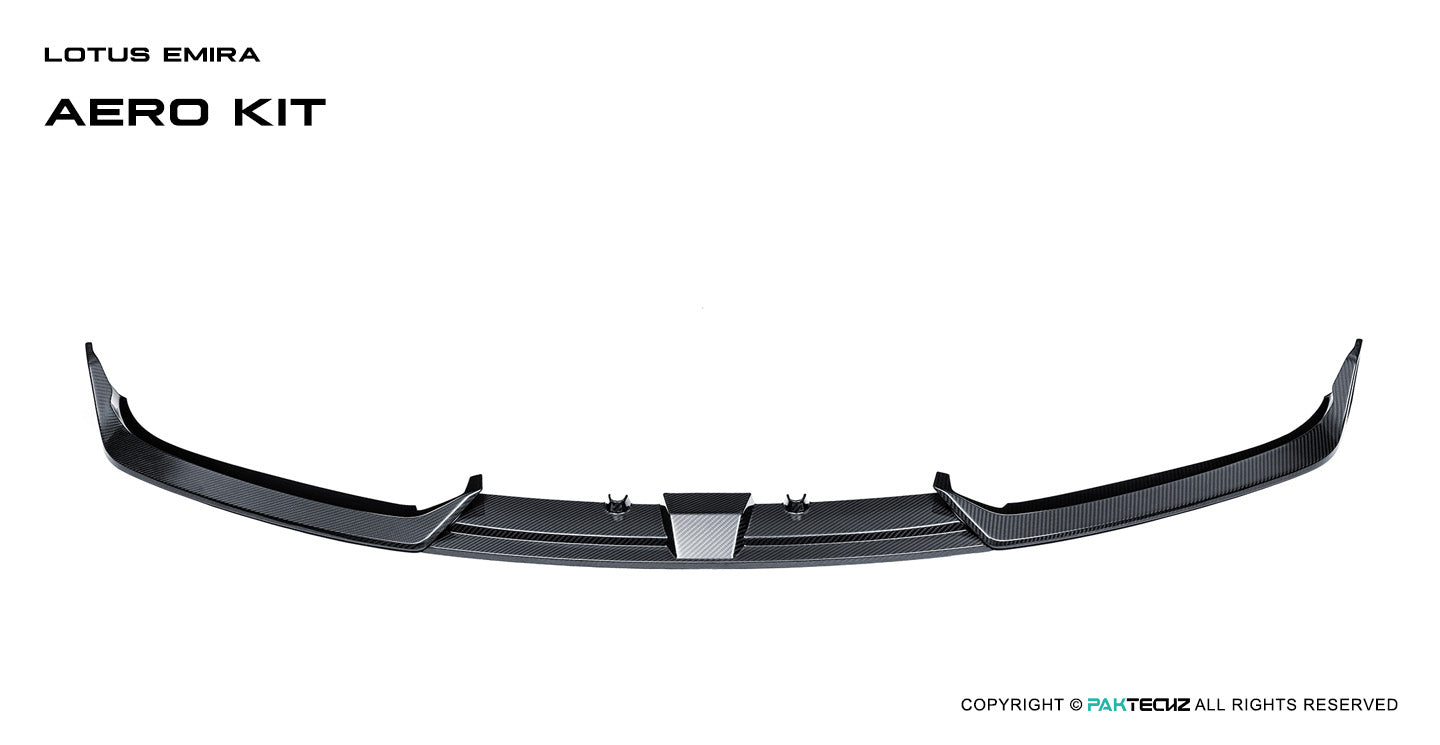 Lotus EMIRA Paktechz Design Carbon Fiber Front Lip 2022+