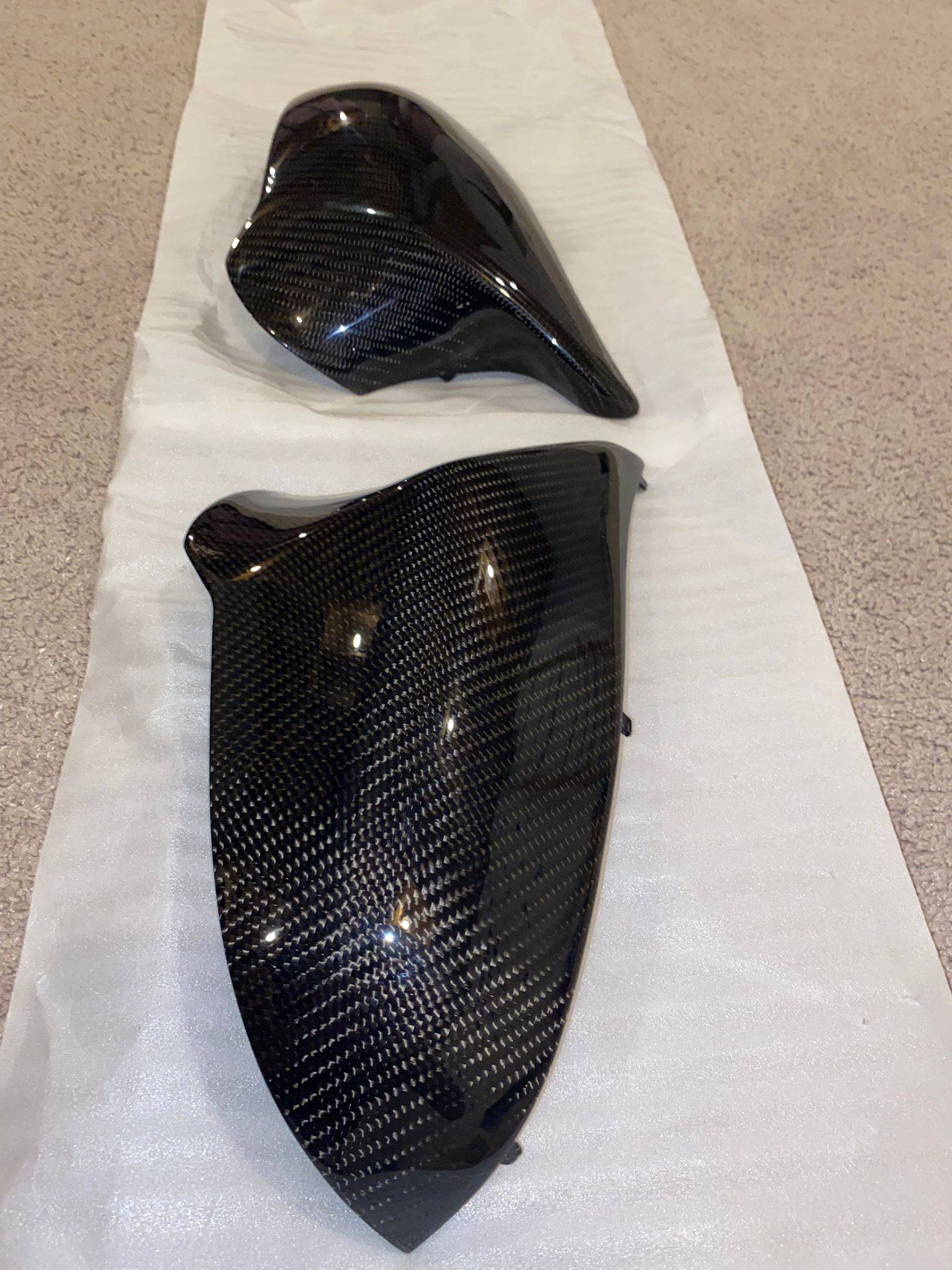 BMW M3 M4 Carbon Fiber Mirror Caps F80 F82 F83 M Performance 2014-2020