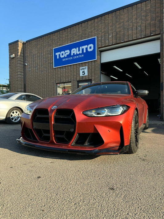BMW M3 M4 Carbon Fiber CSL Style Front Grille 2021-26 G80 G81 G82 G83