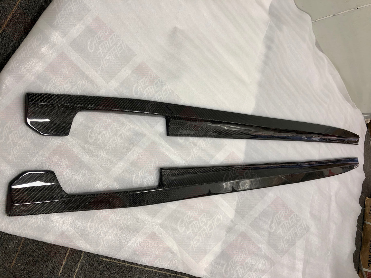 BMW G20 3 Series M340 330 CMST Style Carbon Fiber Side Skirts Extensions ( Pre lci and LCI )