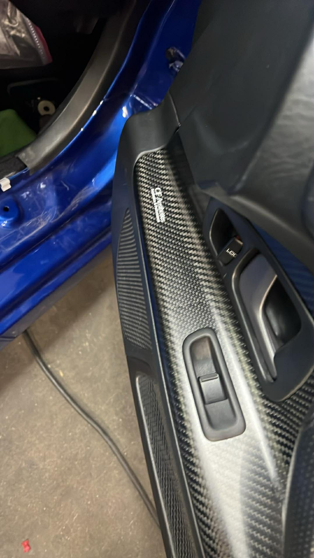 Honda S2000 Carbon Fiber Door Panels/Cards AP2 2004-09 OEM Replacement