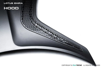Lotus EMIRA Paktechz Design Carbon Fiber Hood 2022+