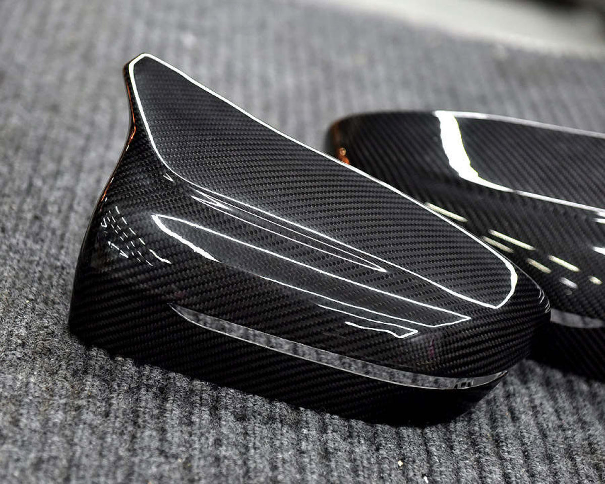 BMW M8 Dry Carbon Fiber Mirror Caps 2019-2025 F91 F92 F93 LHD/RHD