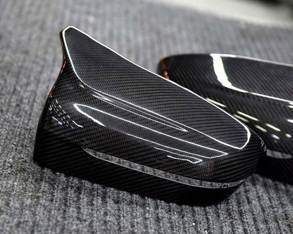 BMW M8 Dry Carbon Fiber Mirror Caps 2019-2025 F91 F92 F93 LHD/RHD