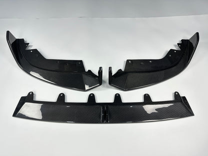 BMW G20 G21 Carbon Fiber Front lip TAKD AO Style 2023-26 M Sport LCI