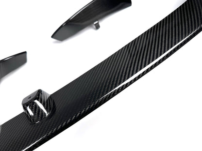 Lèvre avant style M Performance pour BMW F80 M3 F83/F82 M4 en fibre de carbone sèche 