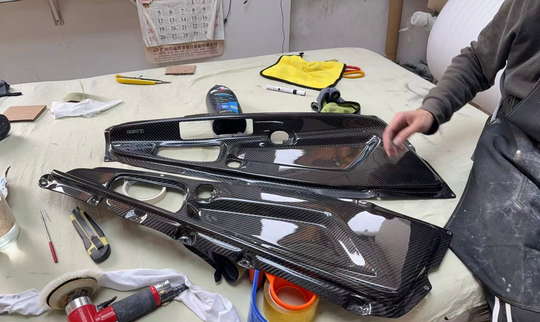 Honda S2000 Carbon Fiber Door Panels/Cards AP1 1999-2003 OEM Replacement LHD/RHD