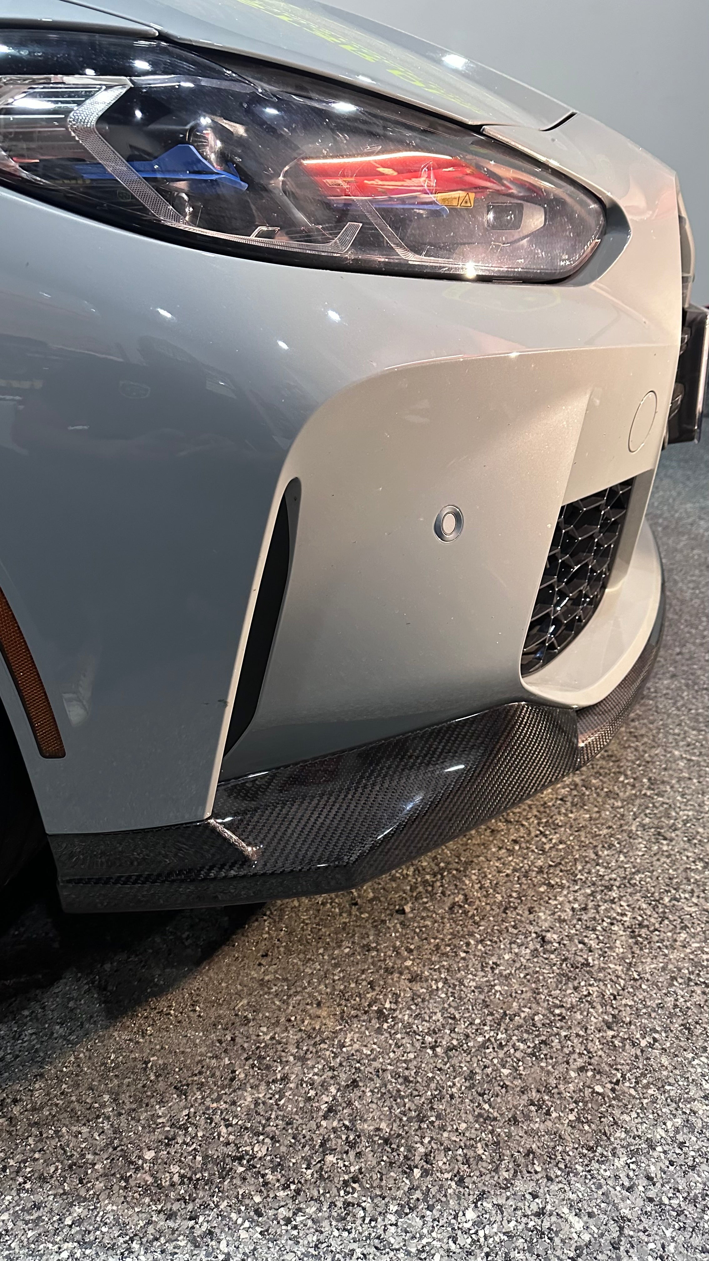 BMW M3 M4 Carbon Fiber MP Style Front Lip 2021-2026 G80 G81 G82 G83