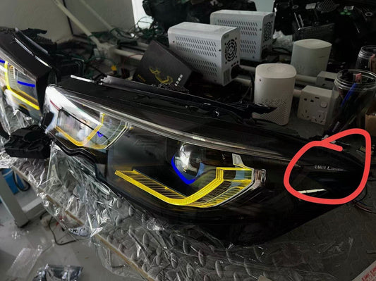 BMW G20 G21 M340 330 Pre Facelift Dual Colour Changing Laser Headlights 2019-2022