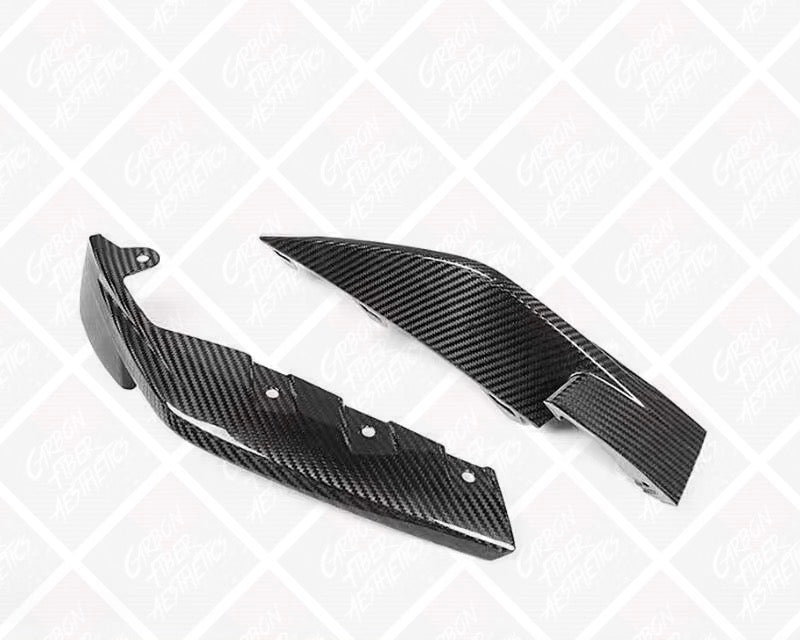 BMW G80 M3 G82 M4 G83 M4 Dry Carbon Fiber OEM Style Front Bumper Splitters