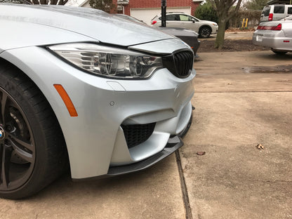BMW M3 M4 Carbon Fiber Front Lip F80 F82 F83 CS Style 2014-2020