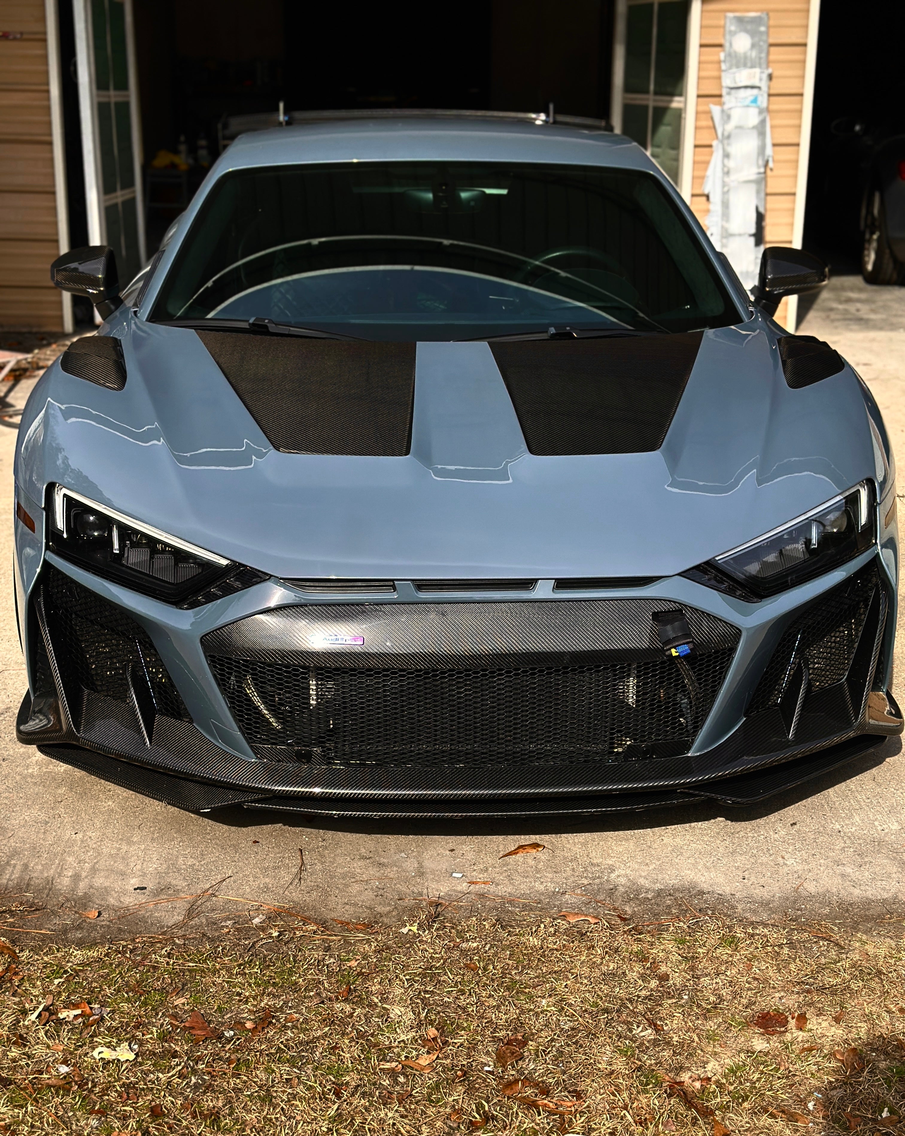 Audi R8 Paktechz Design Carbon Fiber Hood 2016-2024