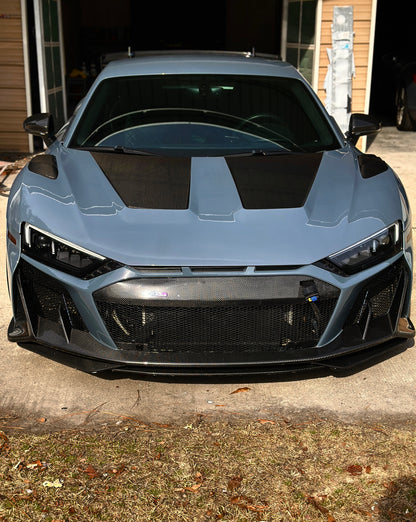 Audi R8 Dry Carbon Fiber Hood 2016-2024 Paktechz Design