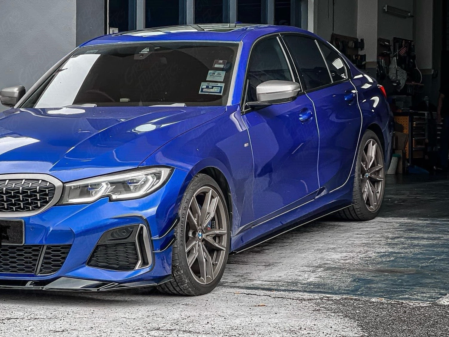 BMW 3 Series Gloss Black Side Skirts G20/G21 LCI/Pre 19-26 Full Length