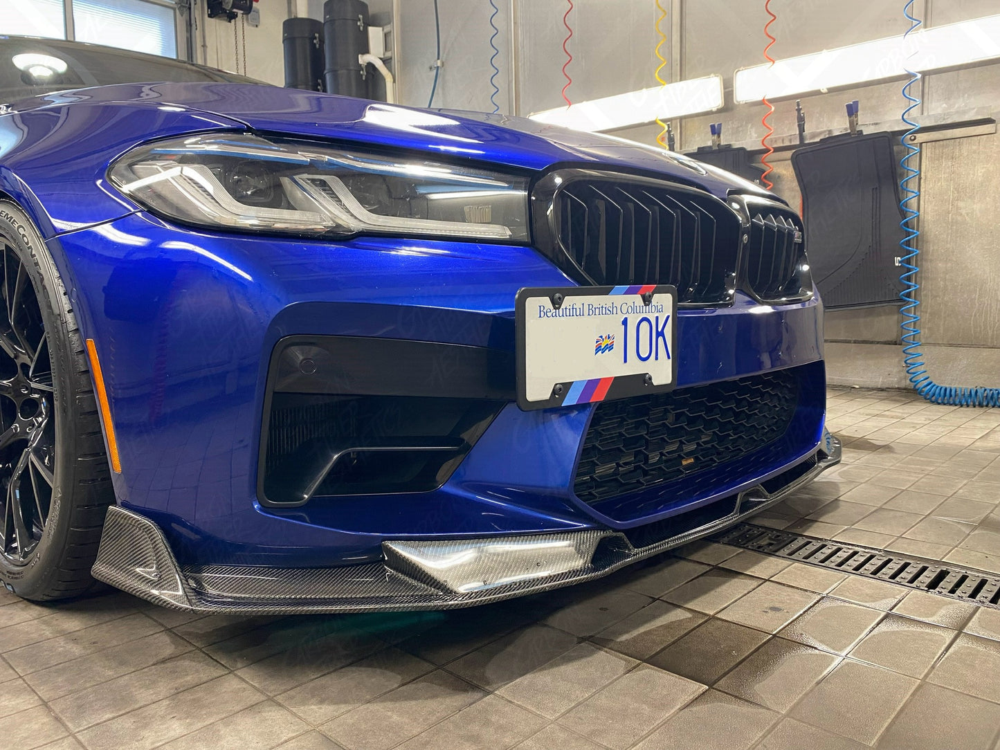 BMW F90 M5 M5C AE Style Carbon Fiber Front Lip