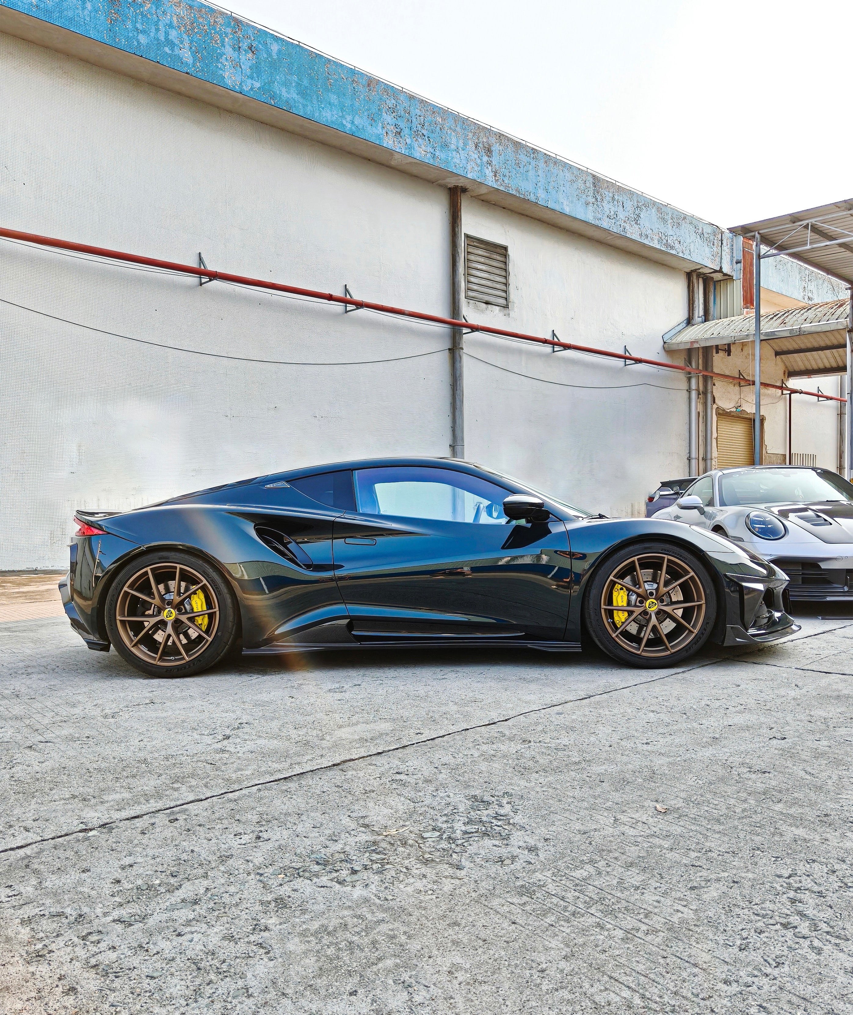 Lotus EMIRA Paktechz Design Carbon Fiber Side Skirts 2022+