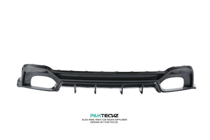 Audi RS6 RS7 C8 Paktechz Design Carbon Fiber Rear Diffuser 2019-2026