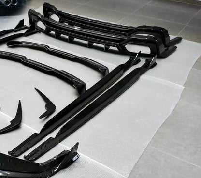 Audi RS6 RS7 C8 Paktechz Design Carbon Fiber Rear Diffuser 2019-2026