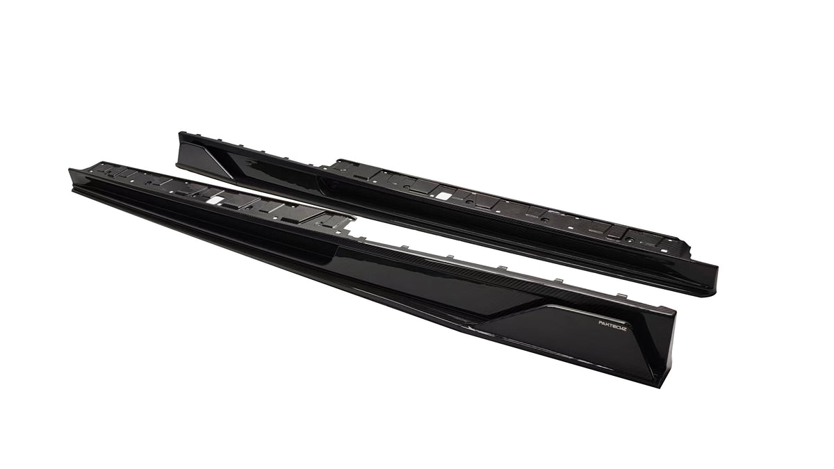 Audi R8 Paktechz Design Carbon Fiber Side Skirts 2016-2024