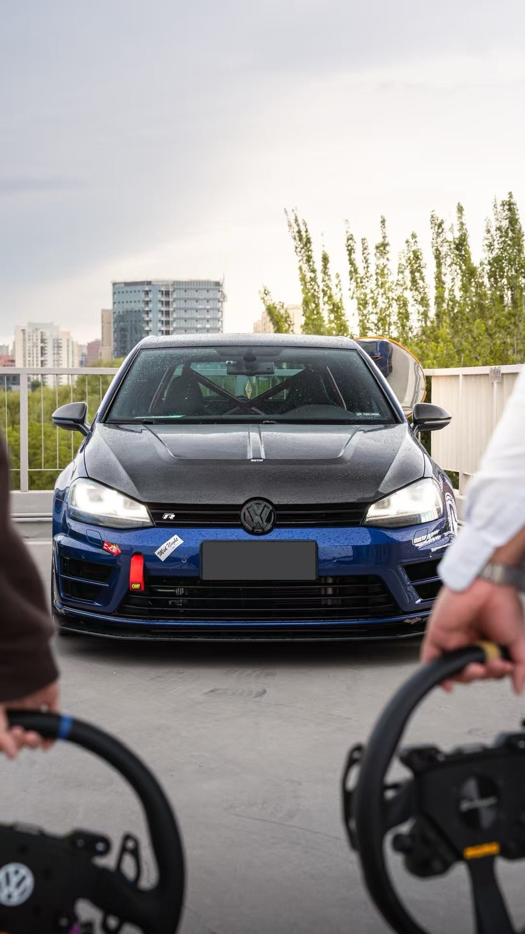 Volkswagen Golf R/GTI Carbon Fiber Hood Karbel Design MK7/7.5 2013-21
