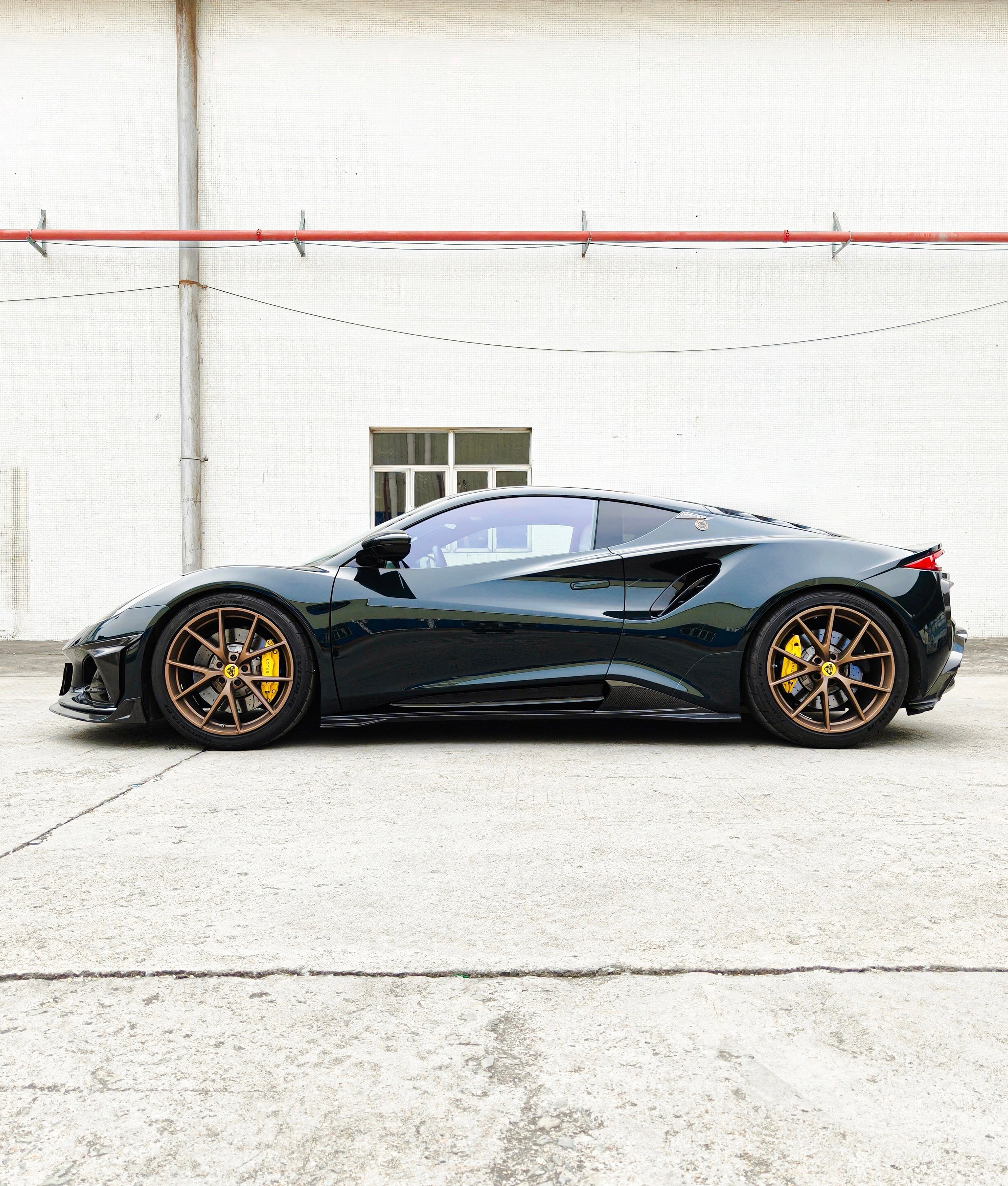 Lotus EMIRA Paktechz Design Carbon Fiber Side Skirts 2022+