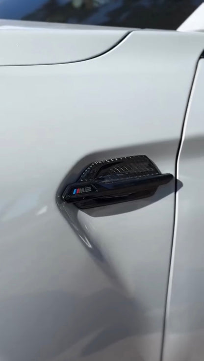 BMW F87 M2 M2C Carbon Fiber Fender Vent Trims Covers 2016-2021