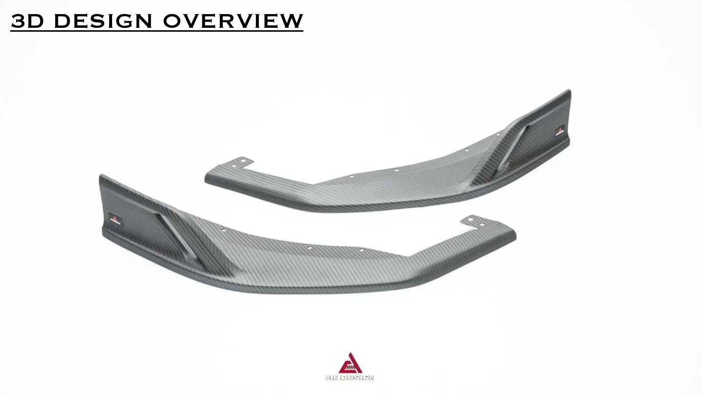 BMW G09 XM Carbon Fiber Rear Diffuser/Canaeds AE Design 2023-2026