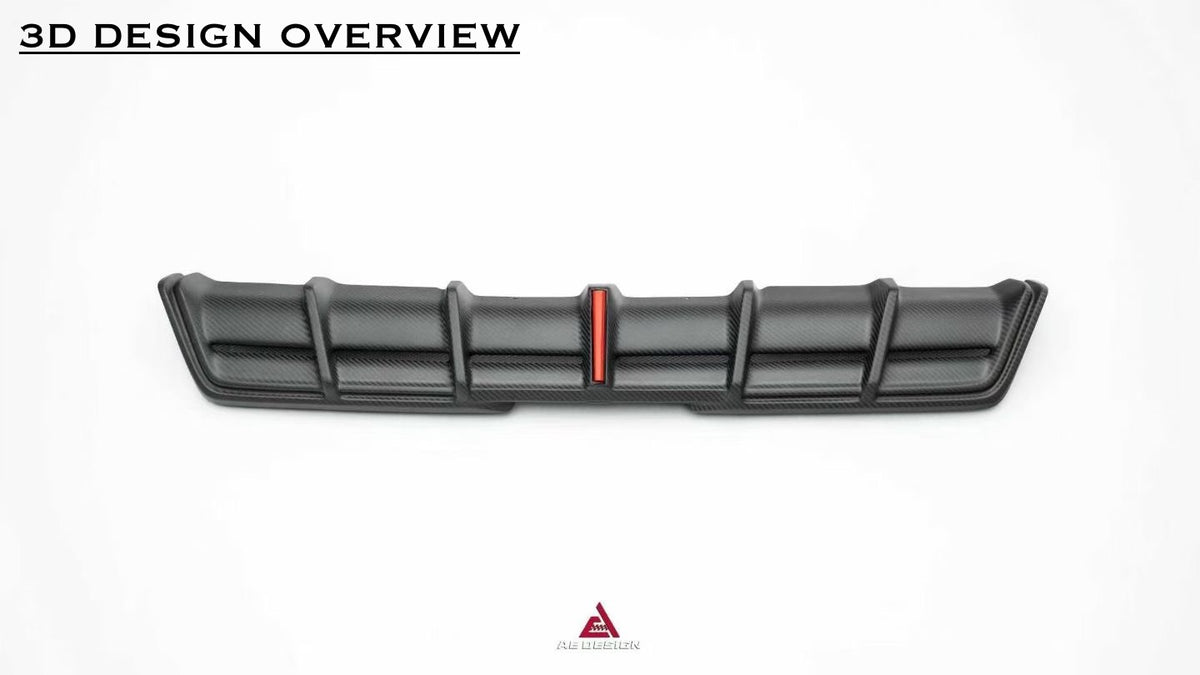 BMW G09 XM Carbon Fiber Rear Diffuser/Canaeds AE Design 2023-2026