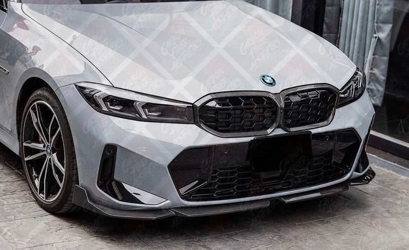 BMW G20 3 Series M340 330 Carbon Fiber Mesh Style Grille ( Facelift / LCI )