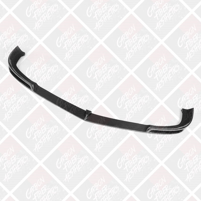 Mercedes Benz W204 C63 Carbon Fiber Rear V Style Front Lip ( Facelift )