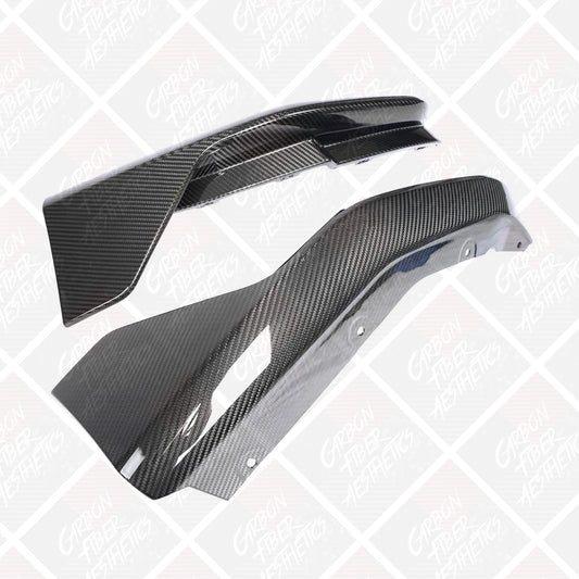 BMW G80 M3 Carbon Fiber M Performance Style Rear Splitters