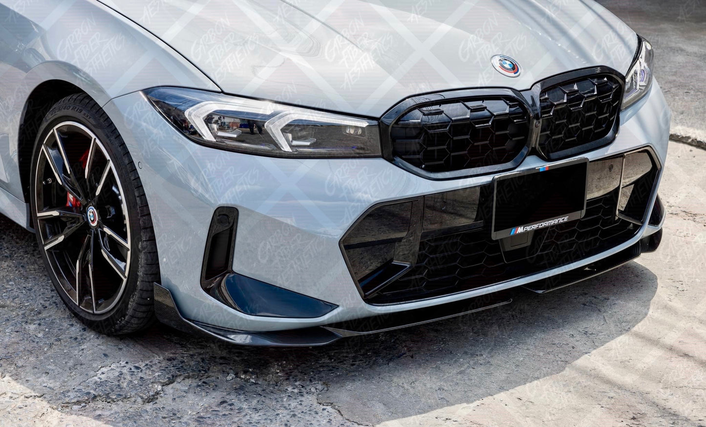 BMW G20 3 Series M340 330 M Performance Style Carbon Fiber Front Lip ( Facelift / LCI )