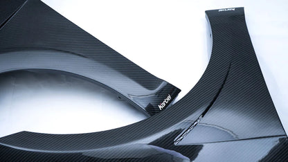 Ailes en fibre de carbone sèche Karbel Design pour Volkswagen Golf 7.5 GTI/R MK7.5 (à partir de 2017) 
