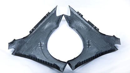 Ailes en fibre de carbone sèche Karbel Design pour Volkswagen Golf 7.5 GTI/R MK7.5 (à partir de 2017) 