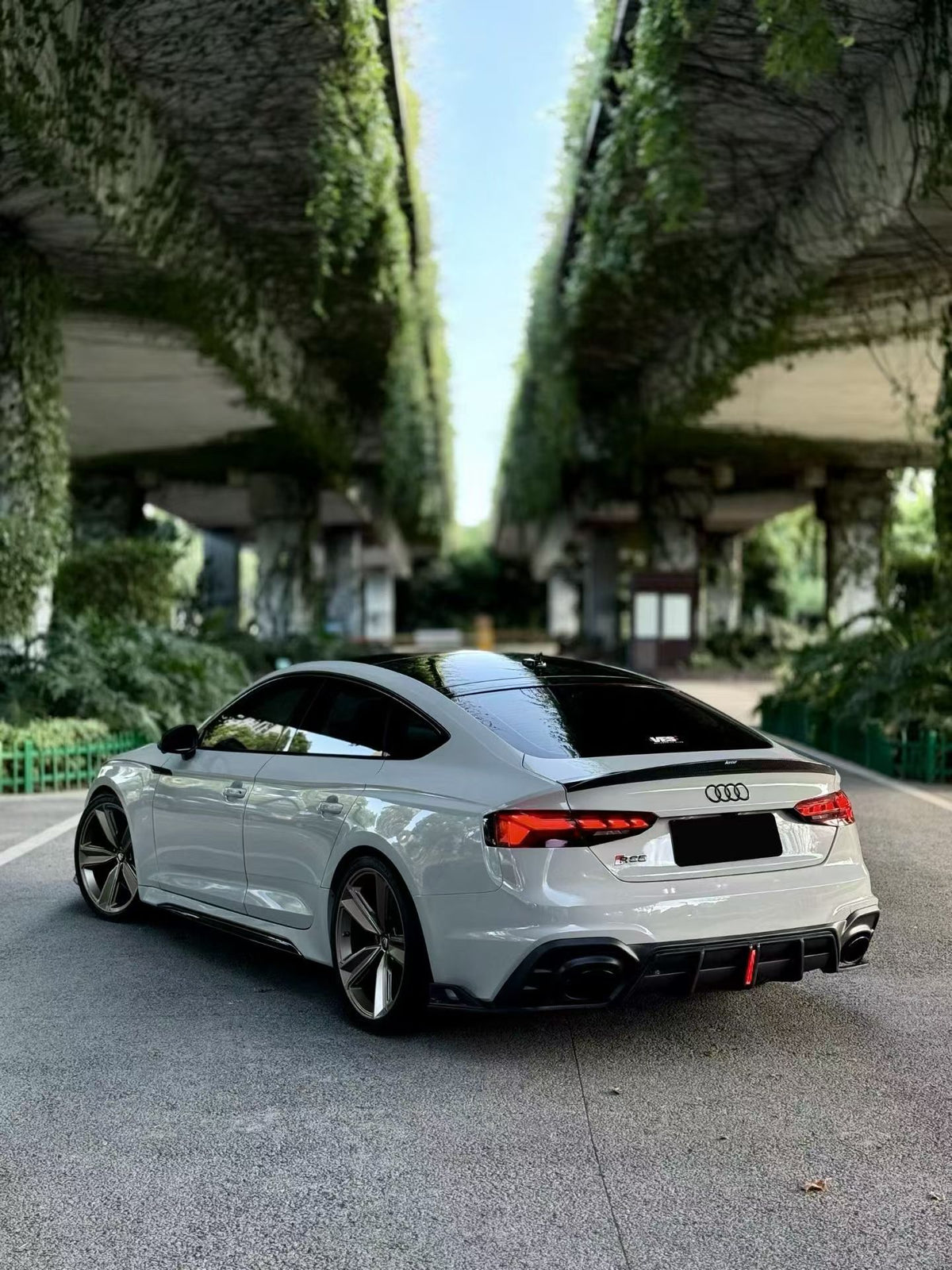 Audi B9.5 RS5 Carbon Fiber Rear Diffuser/Canards AE Design 2020-2025