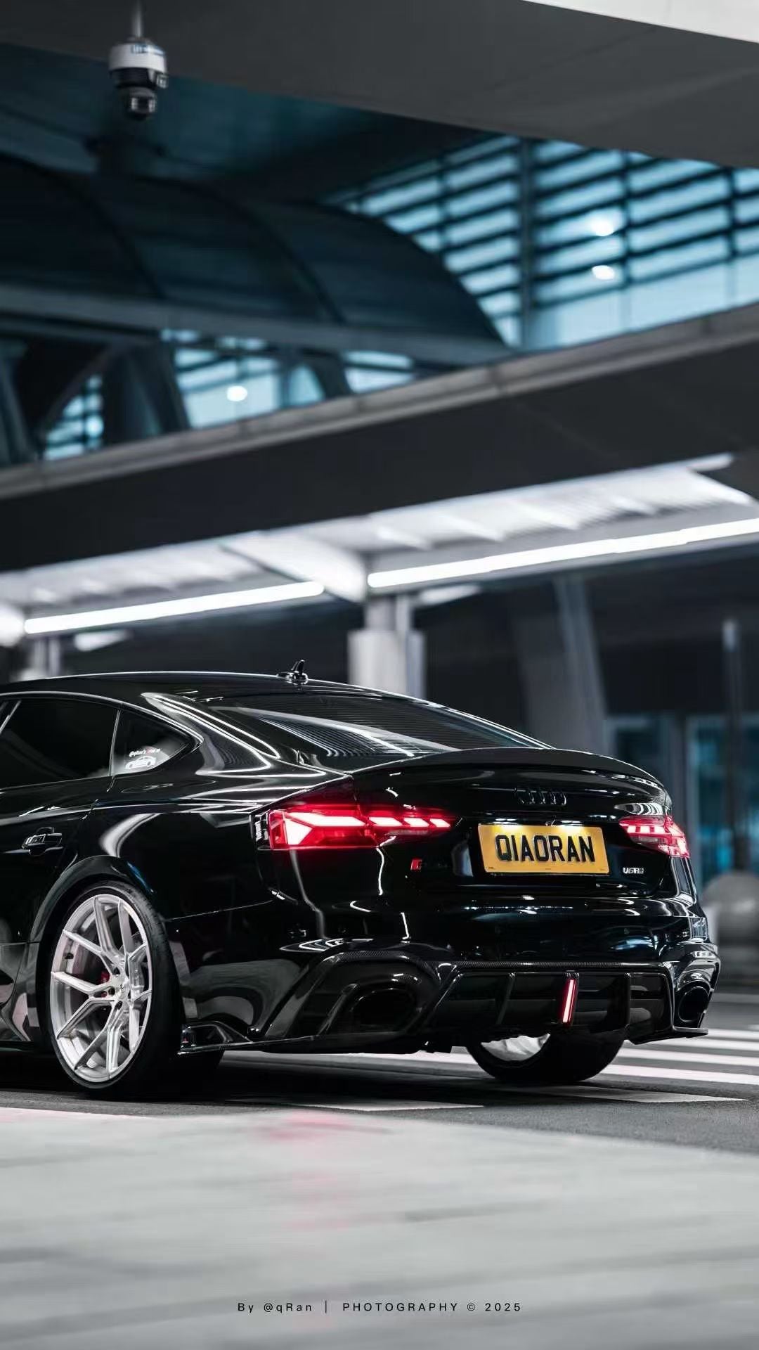 Audi B9.5 RS5 Carbon Fiber Rear Diffuser/Canards AE Design 2020-2025
