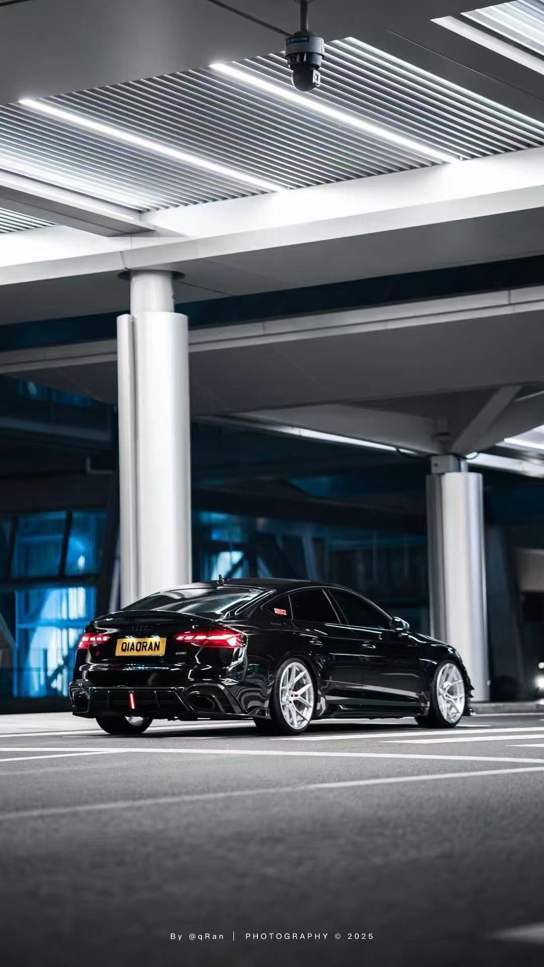 Audi B9.5 RS5 Carbon Fiber Rear Diffuser/Canards AE Design 2020-2025