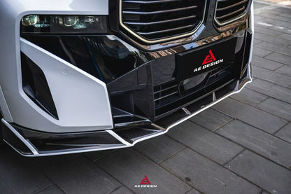 BMW G09 XM Carbon Fiber Front Lip AE Design 2023-2026