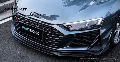 Audi R8 Paktechz Design Carbon Fiber Front Canards 2019-2024