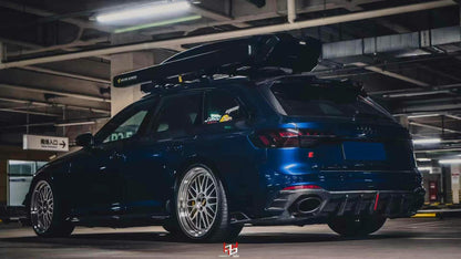 Audi B9.5 RS4 Carbon Fiber Rear Diffuser AE Design 2020-2024 Facelift