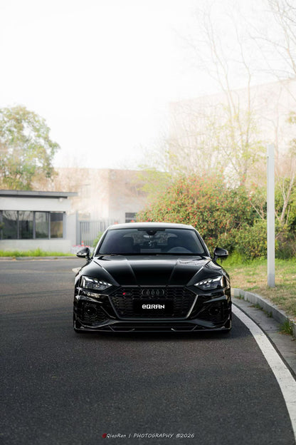 Audi B9.5 RS5 Carbon Fiber Front Lip AE Design Performance 2020-2025